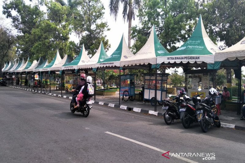 Satpol PP Kulon Progo rutin tertibkan PKL seputar Kota Wates