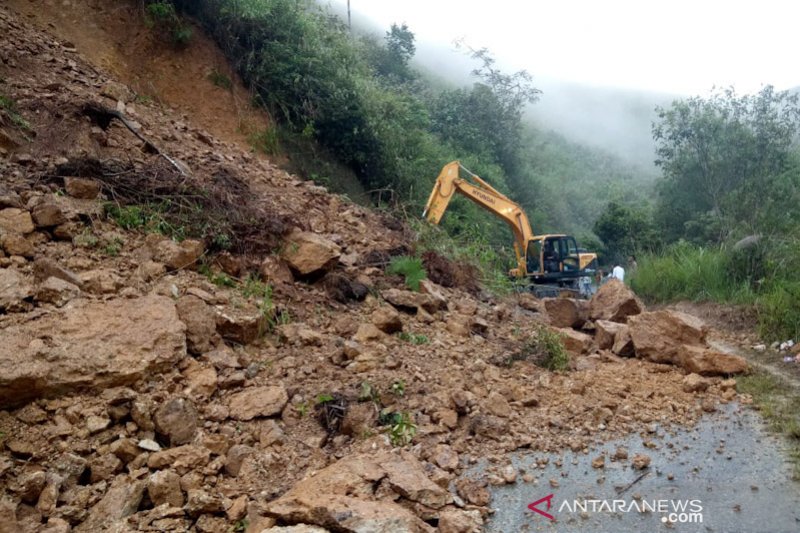 Empat kabupaten di Sumatera Selatan rawan longsor