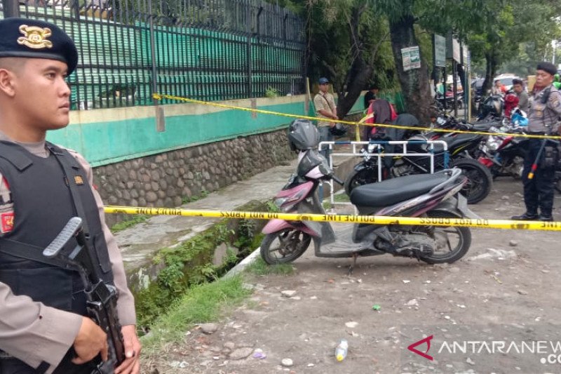 Bom Medan, polisi temukan peluru dari sepeda motor terduga pelaku