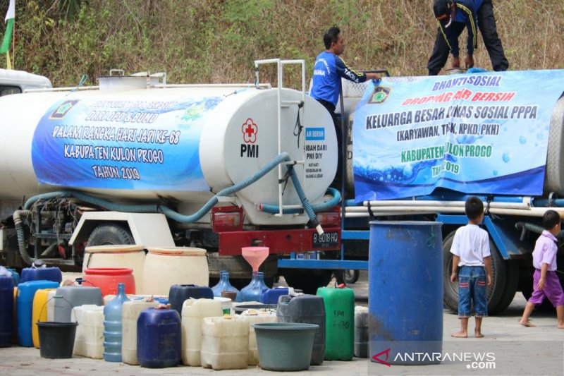 Anggaran distribusi air bersih BPBD Gunung Kidul habis