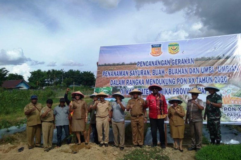 TNI dukung Pemkab Mimika dalam program pembangunan pertanian
