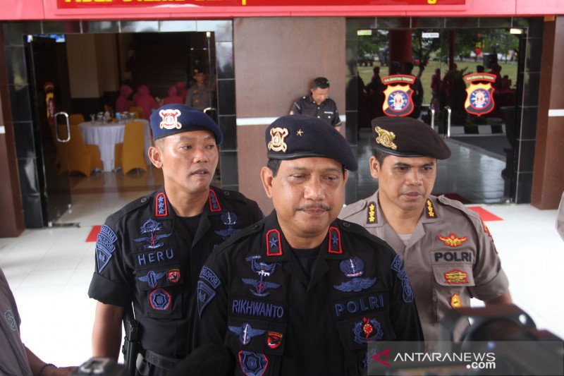 Personel Brimob Kalteng diminta tingkatkan keterampilan dalam bertugas