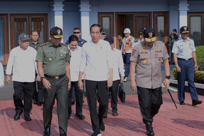 Presiden Jokowi resmikan jalan tol Sumatera sepanjang 189 km