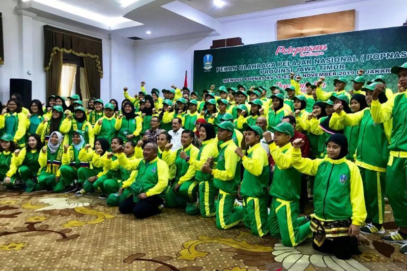 Kontingen Jatim targetkan raih juara umum Popnas 2019