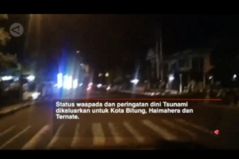 Video BPBD Ternate patroli saat peringatan dini tsunami
