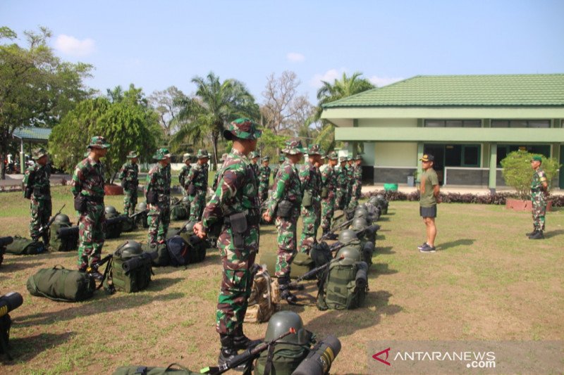 24 anggota Yonif 141/AYJP gabung Satgas Pamtas