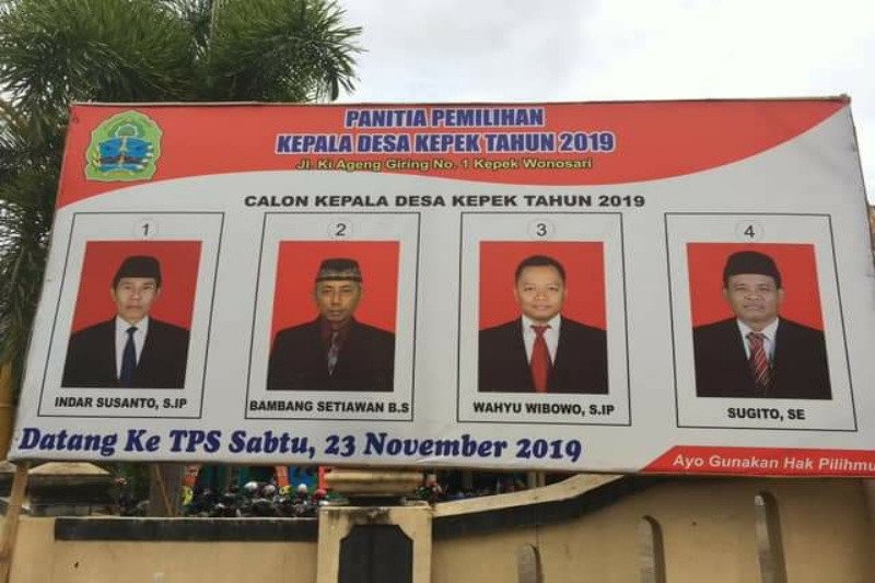 Empat desa Pilkades 2019 di Gunung Kidul berpotensi terjadi konflik