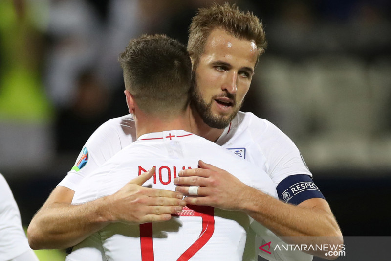 Kualifikasi Piala Eropa 2020: Inggris menang telak atas Kosovo