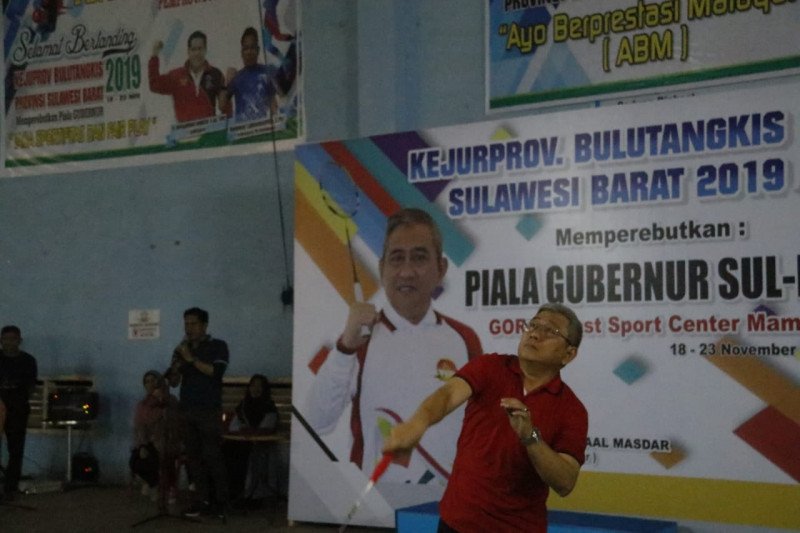 564 pebulutangkis bertarung di Kejurprov Sulbar 2019