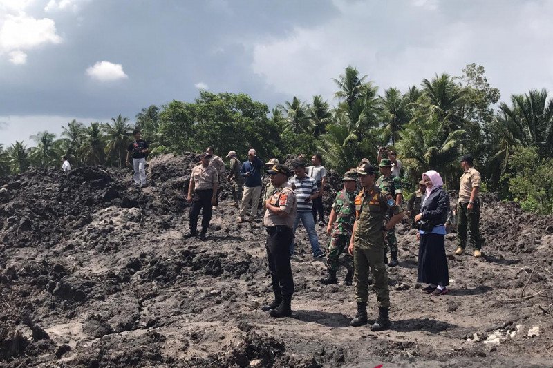 Tim Gabungan razia tambang ilegal di Kolong Bijur Bangka