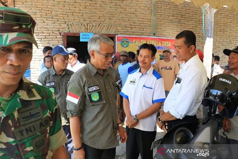 Bupati Lutim pantau pilkades serentak di Luwu Timur