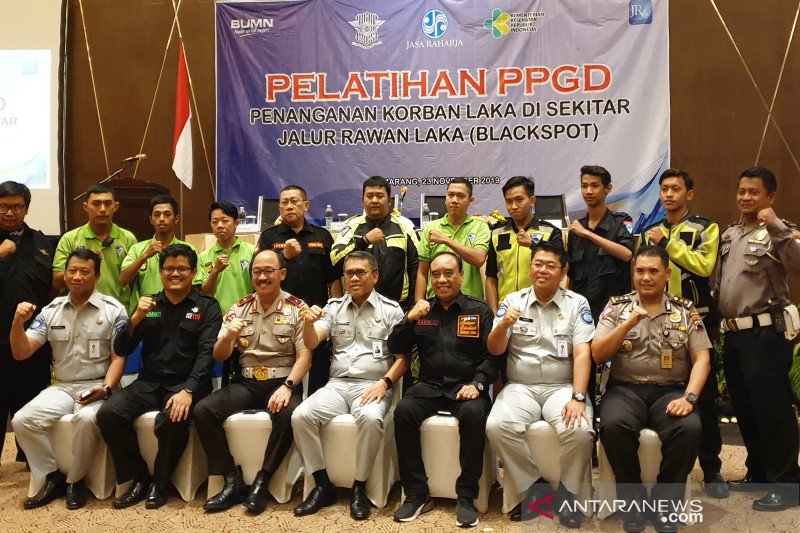 Tekan fatalitas, Jasa Raharja latih komunitas tangani korban laka lantas