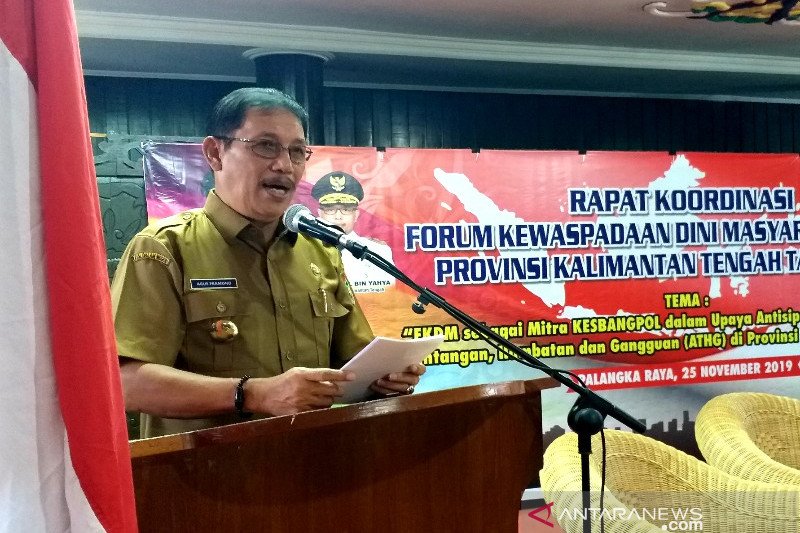 Miliki SDA melimpah, Kalteng perlu peningkatan penanganan potensi ancaman