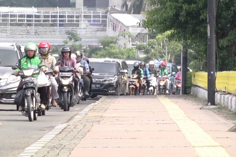 Menhub minta Aplikator Ojek Online perketat penggunaan atribut