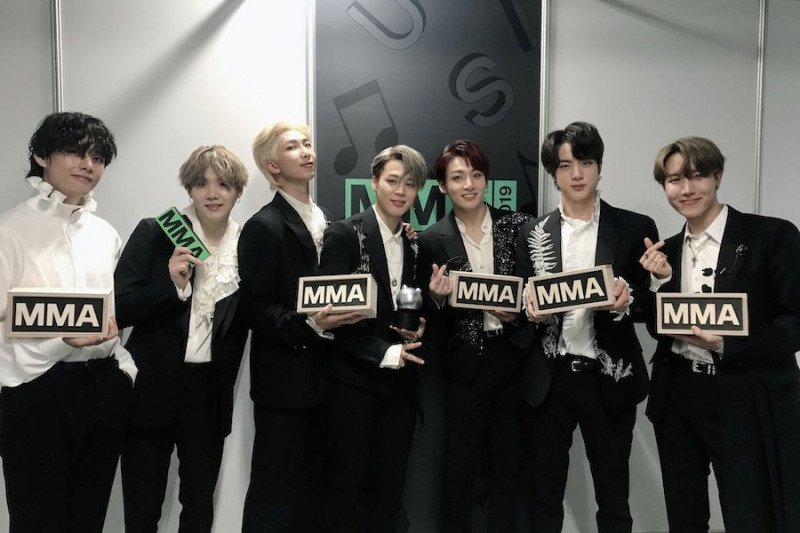 BTS sabet 4 "Daesang" sekaligus di Melon Music Awards 2019