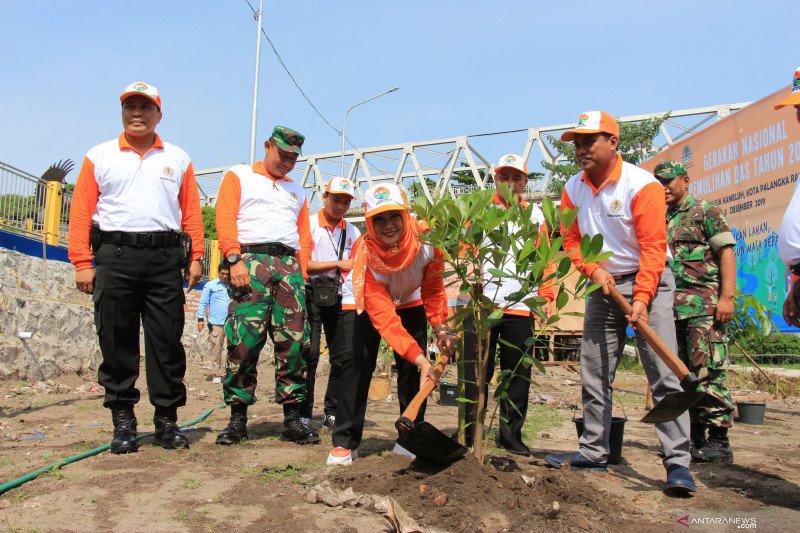 Wawali kota Palangka Raya pimpin gerakan nasional pemulihan Daerah Aliran Sungai