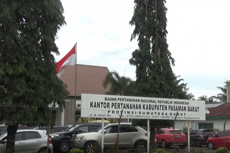 BPN Pasaman Barat terbitkan 3.300 persil PTSL