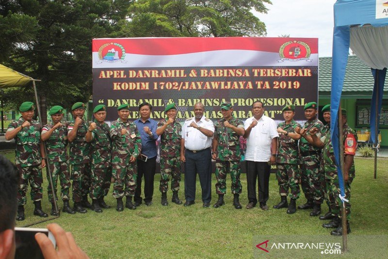 Dandim Jayawijaya uji kemampuan danramil dan babinsa