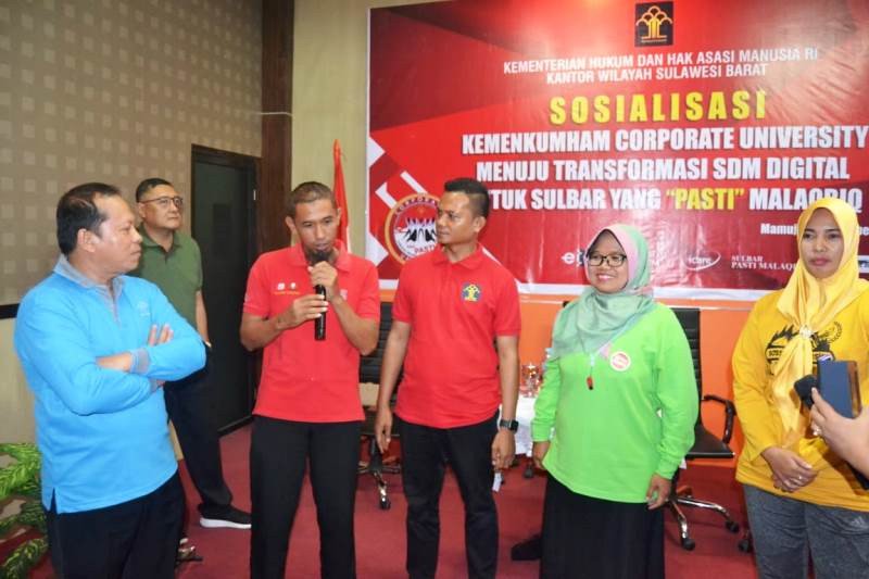 Kanwil Kemenkumham Sulbar sosialisasikan "Corpu"