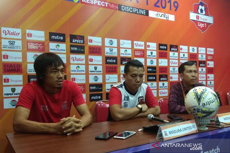 Empat pemain Madura United absen saat dijamu Kalteng Putra
