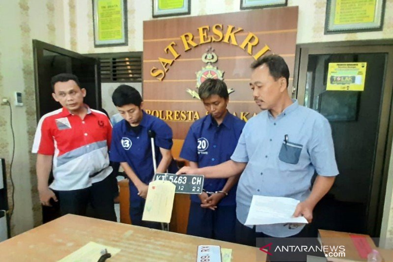 Terlibat kasus pencurian, dua residivis curanmor diperiksa polisi