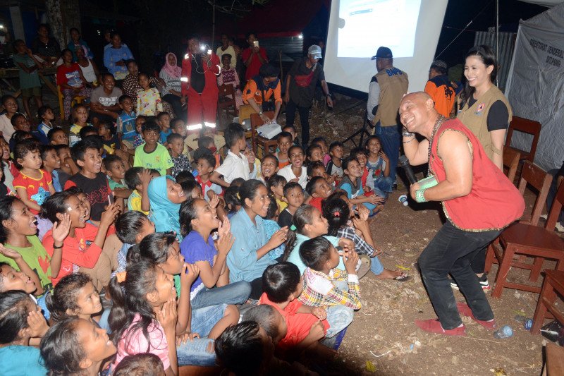 BNPB libatkan artis dukung psikososial korban gempa Maluku