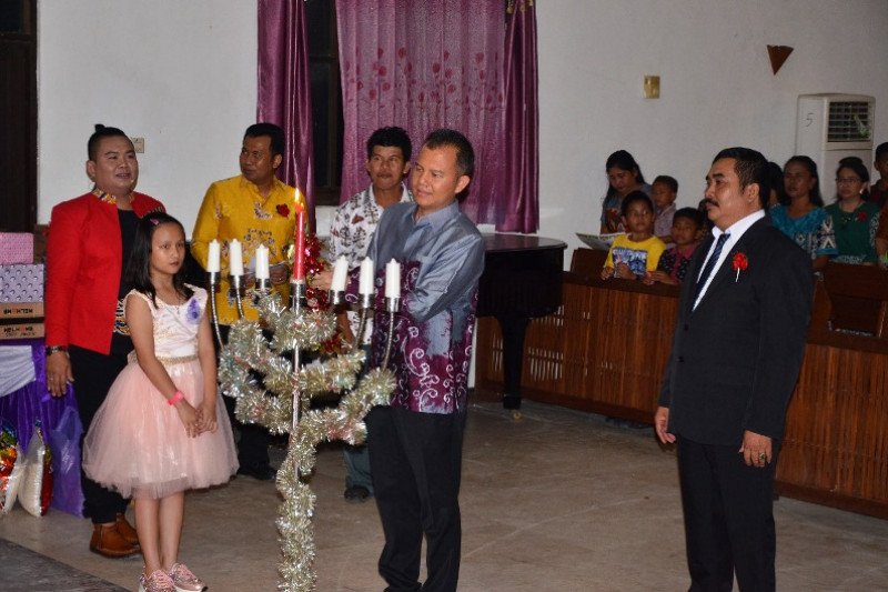 Sembilan tahun berdiri di Gumas, Dusmala rayakan Natal perdana