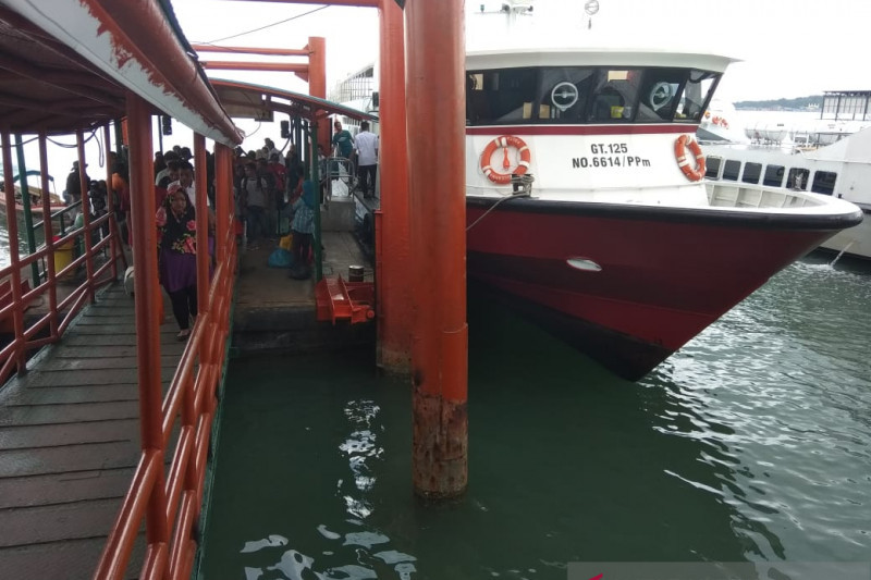 Feri Batam-Tanjungpinang kembali berlayar