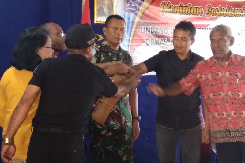 Bakesbangpol Biak Numfor dorong penguatan kemitraan ormas dan pemda