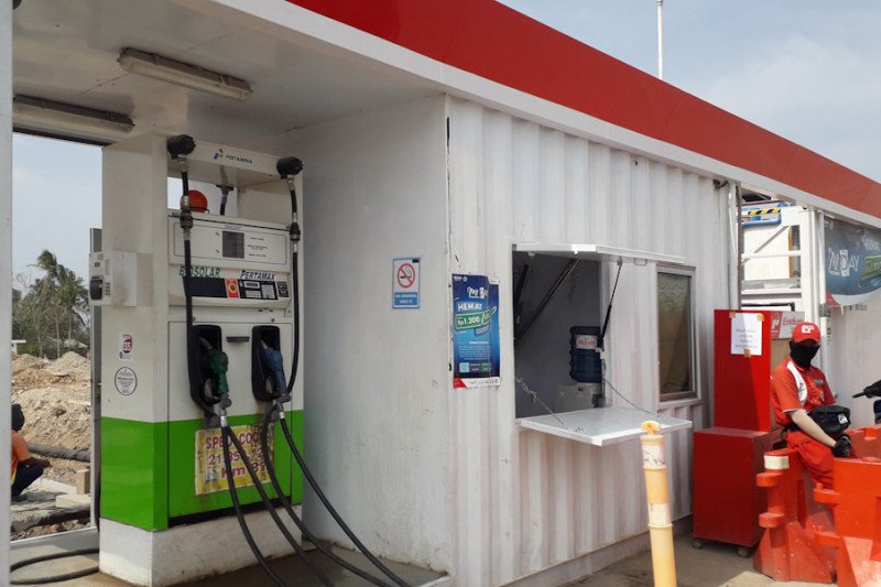 SPBU di rest area Tol Sumatera baru sediakan pertamax dan biosolar