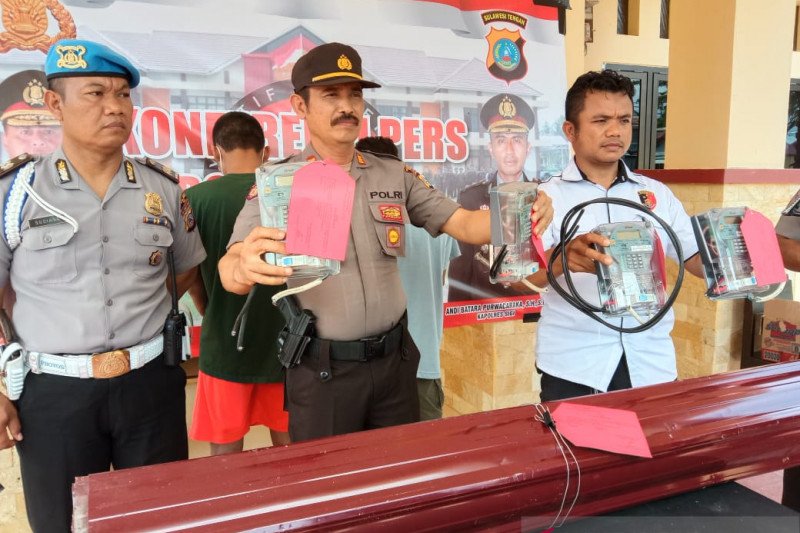 Pencuri meteran listrik di huntara Sigi dibekuk polisi