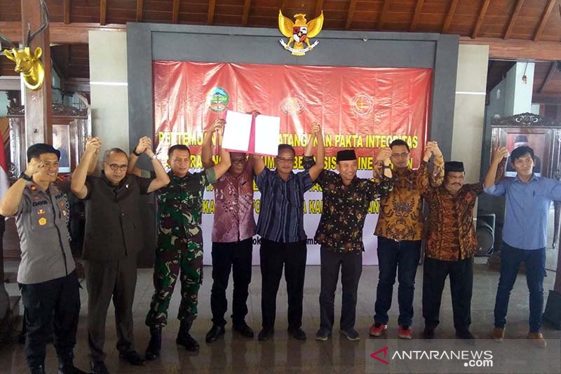 2 tahun gesekan, angkutan daring dan konvensional Stasiun Purwokerto sepakat damai