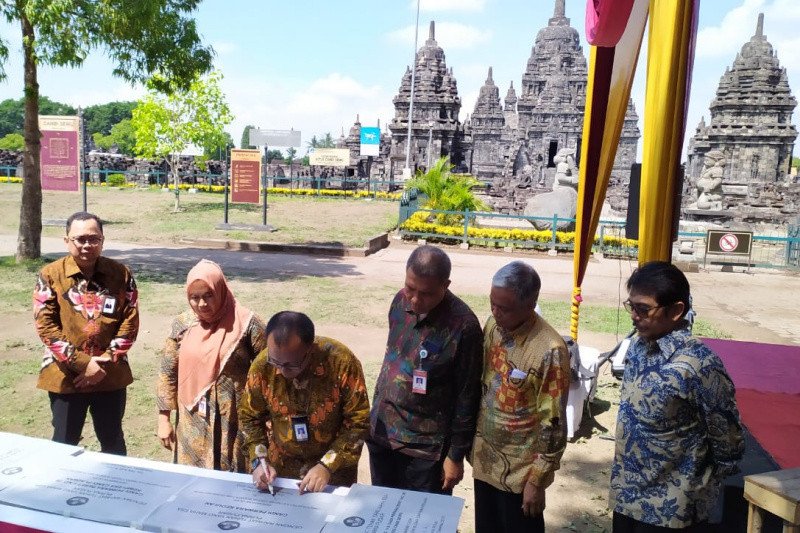 BPCB resmikan purnapugar candi di kawasan Prambanan