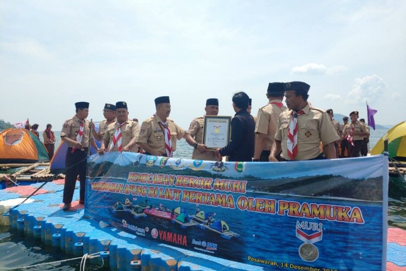 Batalyon Infanteri 9 Marinir Pecahkan Rekor Muri