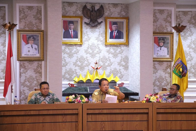 Gubernur Lampung gandeng perusahaan pupuk guna menyiapkan pupuk bersubsidi bagi petani