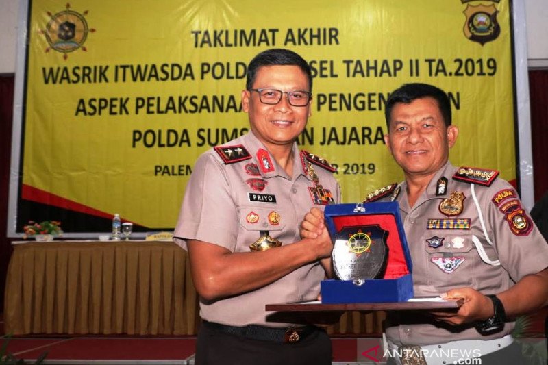 Kapolda Sumsel mengingatkan jajarannya hindari penyimpangan anggaran