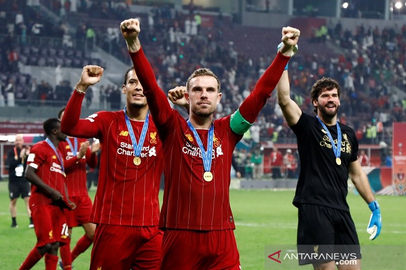 Kapten Jordan Henderson mengaku menyenangkan Liverpool juara dunia antarklub