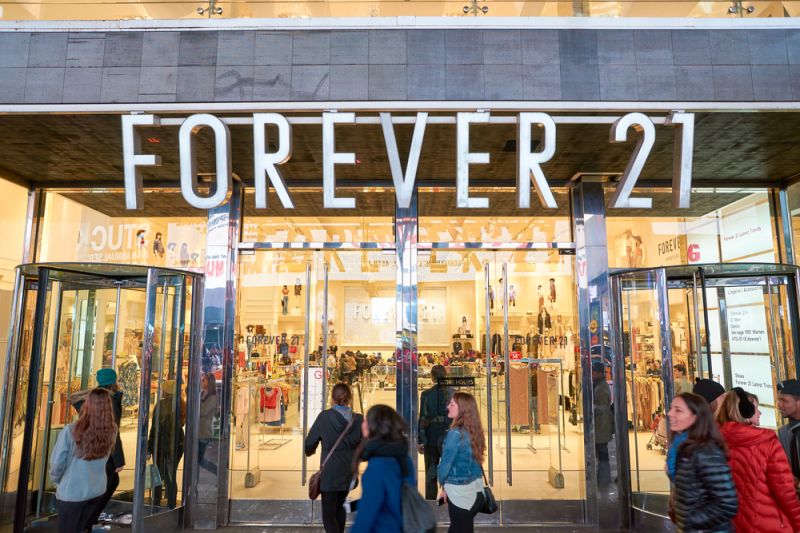 Jenama Forever 21 kembali ajukan kebangkrutan karena tekanan situasi