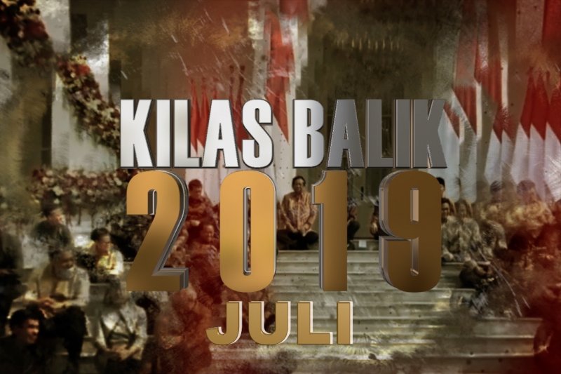 KILAS BALIK 2019 - JULI: Wafatnya Sutopo hingga pertemuan Jokowi-Prabowo usai Pilpres