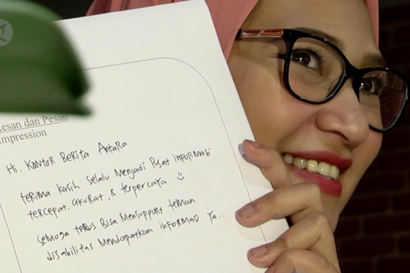 Angkie, Stafsus Presiden ingin media ramah kepada disabilitas