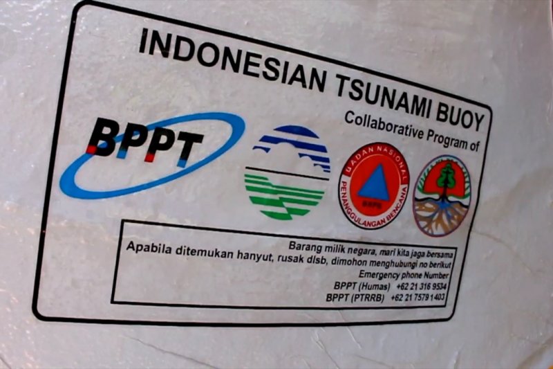 12 pendeteksi tsunami buatan BPPT gantikan yang lama