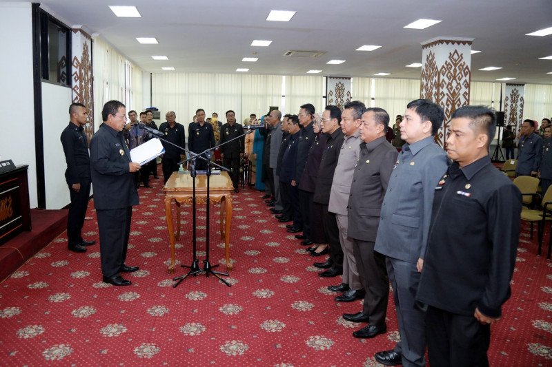 Gubernur Lampung lantik 11 pejabat pimpinan tinggi pratama