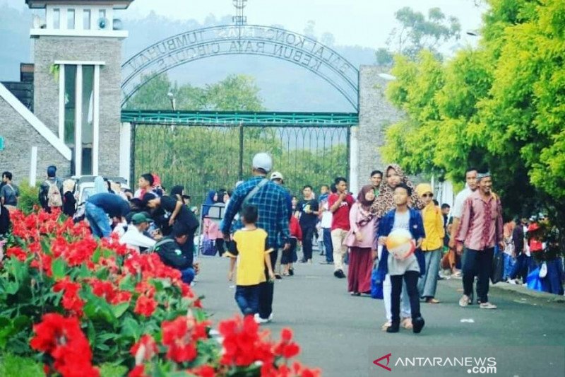 Selama libur Natal dan Tahun Baru Jumlah pengunjung ke Kebon Raya Cibodas meningkat