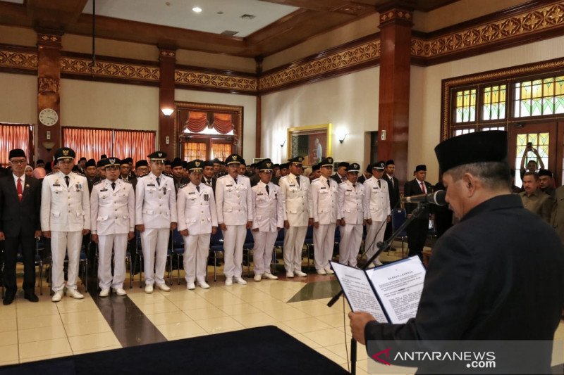 Mutasi 154 pejabat, Bupati Siak ingatkan soal Pilkada