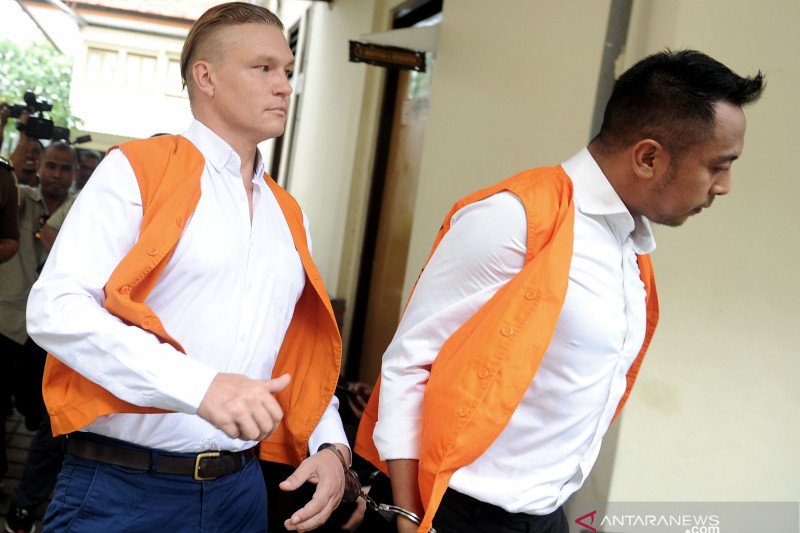 Vonis WN Australia tersangkut kasus narkoba di Bali
