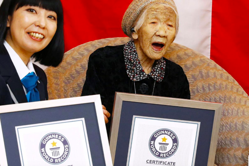 Orang tertua di dunia merayakan ulang tahun ke-118