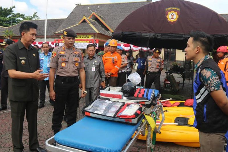 Barito Utara gelar pasukan menghadapi bencana alam