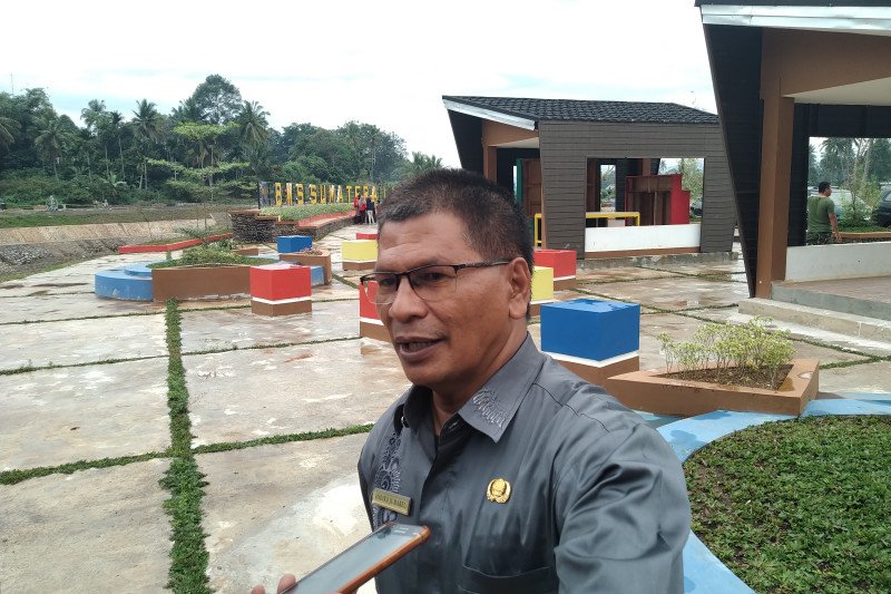 Batang Agam normalization area becomes a tourist and sports attraction in Payakumbuh