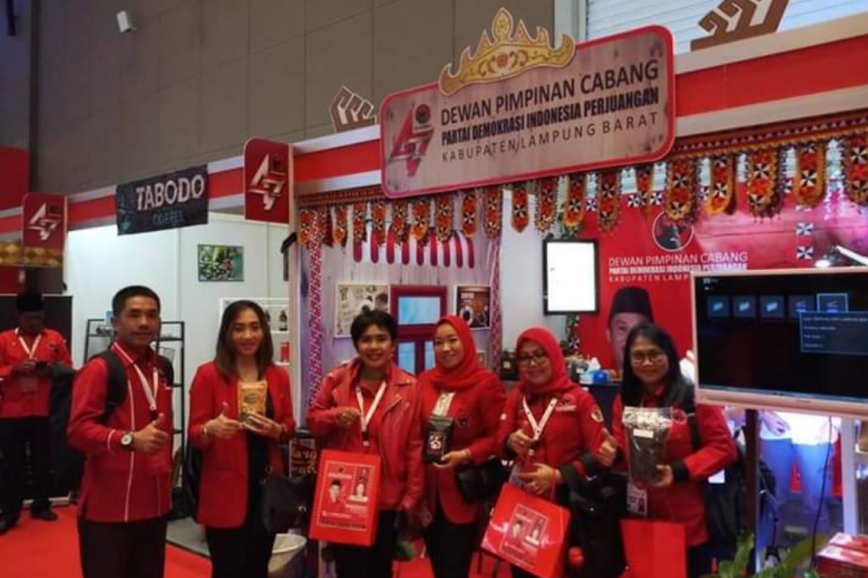 PDIP Lampung Barat turut semarakkan pameran inovasi PDI Perjuangan