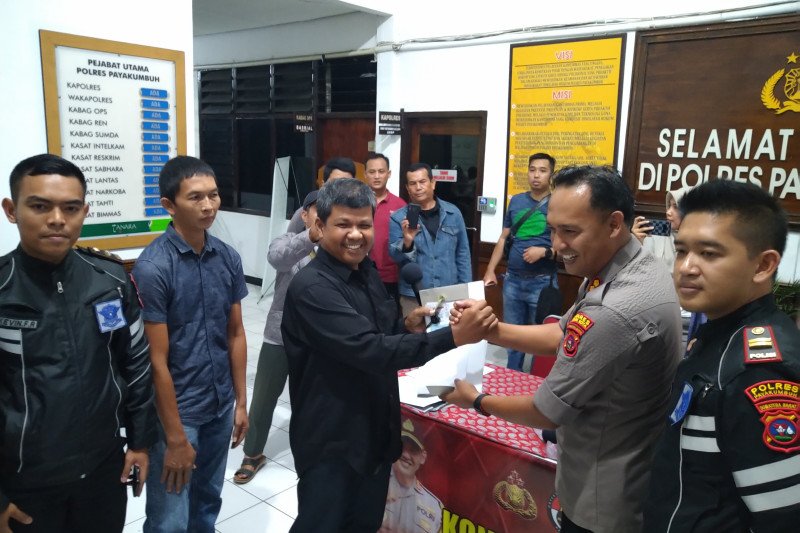 Warga Payakumbuh yang kehilangan motor, coba cek di www.polrespayakumbuh.org
